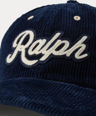 【myu】　Ralph Lauren キャップ コーデュロイ 新品同様 myu】 Ralph Lauren キャップ コーデュロイ 新品同様 RALPH