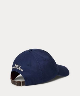 【moooon- ̗̀☾⋆ ̖́- 】Ralph Lauren キャップ ロングビル ポプリン キャップ | ラルフ ローレン公式オンライン