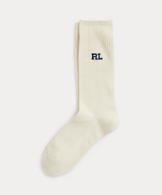 ＜POLO RALPH LAUREN (Men)＞テクスチャード　コットンブレンド　クルー　ソックス　ＭＡＰＯＨＯＳ０３４２０９６９