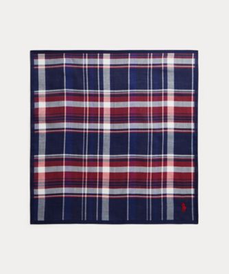 POLO RALPH LAUREN (Men)/ポロ ラルフ ローレン チェック コットン ハンカチーフ MAPOPTW09120210