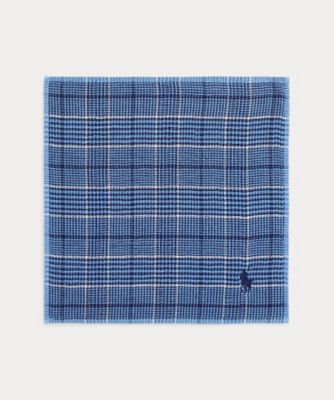 ＜POLO RALPH LAUREN (Men)＞チェック　コットン　テリー　ハンカチーフ　ＭＡＰＯＰＴＷ０９１２０２１１
