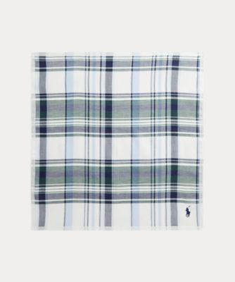 POLO RALPH LAUREN (Men)/ポロ ラルフ ローレン チェック コットン ハンカチーフ MAPOPTW09120216