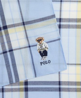 Ｐｏｌｏ　ベア　チェック　コットン　ハンカチーフ　ＭＡＰＯＰＴＷ０９１２０２２４