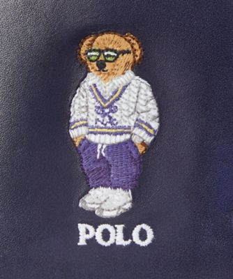 Polo ベア レザー ビルフォールド ウォレット
