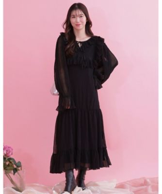 ＜MAISON MARBLE (Women)＞Ｌｕｎａｒ　Ｄｒｅｓｓ　ＭＡＷ２３０７８