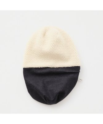 reversible beanie － popcorn MAW25