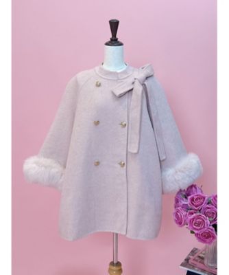 ＜MAISON MARBLE (Women)＞【受注商品】１月中旬以降お届け　Ａｌｅｘａｎｄｒａ　Ｗｏｏｌ　Ｃｏａｔ　ＭＡＷＣ２５２１