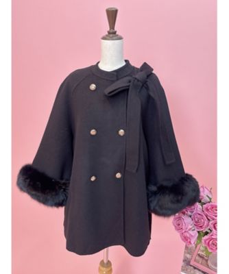 ＜MAISON MARBLE (Women)＞【受注商品】１月中旬以降お届け　Ａｌｅｘａｎｄｒａ　Ｗｏｏｌ　Ｃｏａｔ　ＭＡＷＣ２５２７