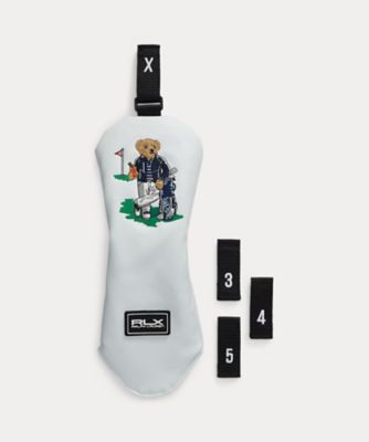 ＜POLO GOLF｜RLX＞ＲＬＸ　Ｐｏｌｏ　ベア　ゴルフ　ハイブリッド　ヘッドカバー　メンズ　ＭＡＸＧＳＲＥ０７６２００１３