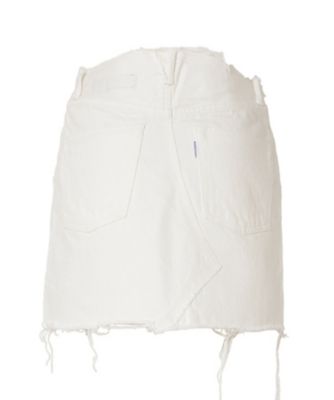 MADISON BLUE マディソンブルー ミニスカート 白 0453524A0012 スカート 5POCKET DENIM MINI SKIRT