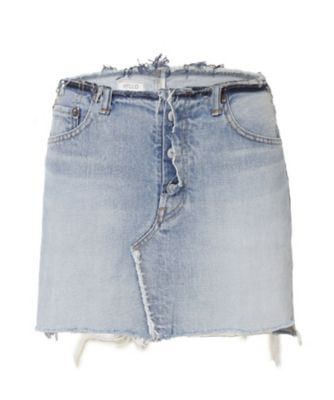 ＜MADISONBLUE (Women)＞スカート　５ＰＯＣＫＥＴ　ＤＥＮＩＭ　ＭＩＮＩ　ＳＫＩＲＴ　（ＶＷ）　ＭＢ０００－６００２