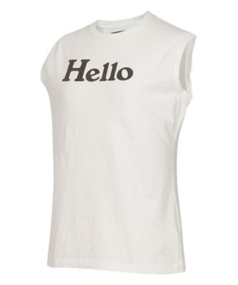 ノースリーブＴシャツ　ＨＥＬＬＯ　ＮＯＳＬＥＥＶＥ　ＴＥＥ　ＭＢ０００－７００２