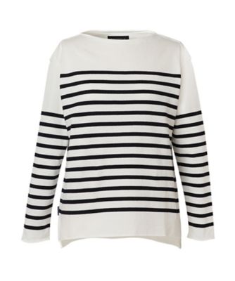 ＜MADISONBLUE (Women)＞ＢＯＲＤＥＲ　ＢＯＡＴ　ＮＥＣＫ　ＰＯ　ＭＢ０００ー７００４