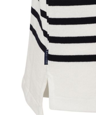 BORDER BOAT NECK PO MB000ー7004