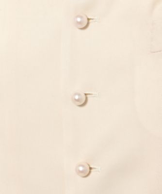 ジャケット　ＳＬＩＭ　ＦＩＴ　ＶＥＳＴ　ＰＥＡＲＬ　ＭＢ２５１ー１００３