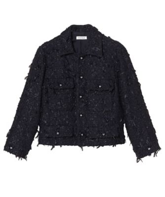 送料無料】SHORT JK RIBBON TWEED MB251ー