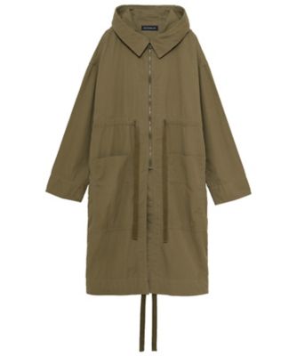 ＜MADISONBLUE (Women)＞コート　ＯＶＥＲＳＩＺＥＤ　ＨＯＯＤＥＤ　ＣＯＡＴ　ＭＢ２５１－２００１