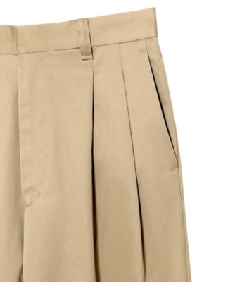 パンツ　ＰＬＥＡＴＥＤ　ＷＩＤＥ　ＬＥＧ　ＰＡＮＴＳ　ＣＨＩＮＯ　ＭＢ２５１－３００８