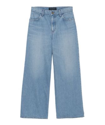 ＜MADISONBLUE (Women)＞デニムパンツ　ＷＩＤＥ　ＬＥＧ　ＢＡＧＧＹ　ＰＴ　ＤＥＮＩＭ　ＭＢ２５１－３０１０
