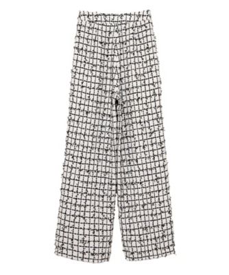 パンツ　ＷＩＤＥ　ＬＥＧ　ＰＡＮＴＳ　ＴＷＥＥＤ　ＭＢ２５１ー３０１２