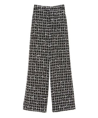 パンツ　ＷＩＤＥ　ＬＥＧ　ＰＡＮＴＳ　ＴＷＥＥＤ　ＭＢ２５１ー３０１２