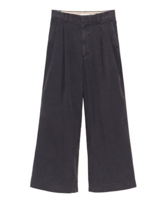 ＜MADISONBLUE (Women)＞パンツ　ＰＬＥＡＴＥＤ　ＷＩＤＥ　ＬＥＧ　ＰＡＮＴＳ　Ｗ／Ｏ　ＭＢ２５１ー３０１５