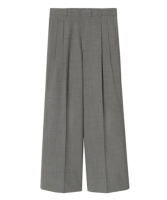 MADISONBLUE (Women)/マディソンブルー ＰＬＥＡＴＥＤ　ＷＩＤＥ　ＬＥＧ　ＰＴ　Ｗ　ＴＲＯ　ＭＢ２５１ー３１０２ＥＸ