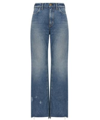 ＜MADISONBLUE (Women)＞パンツ　ＨＥＭ　ＣＵＴ　ＦＬＡＲＥ　ＰＴ　ＤＥＮＩＭ　ＭＢ２５１－３７０２