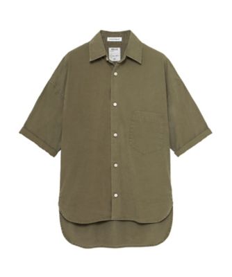 【極美品】マディソンブルー/J.BRADLEY 　半袖　シャツ　カーキ　01 極美品】マディソンブルー/J.BRADLEY 半袖 シャツ カーキ 01