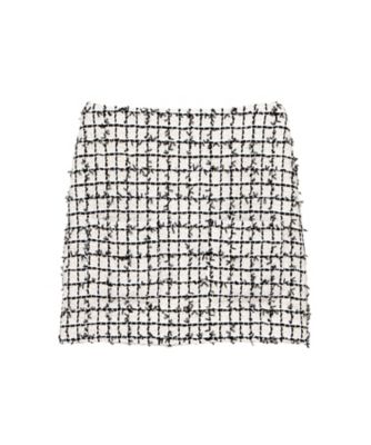 ＜MADISONBLUE (Women)＞スカート　ＬＯＷ　ＷＡＩＳＴ　ＰＡＴＣＨーＰ　ＭＩＮＩ　ＳＫ　ＴＷＥＥＤ　ＭＢ２５１ー６０１０