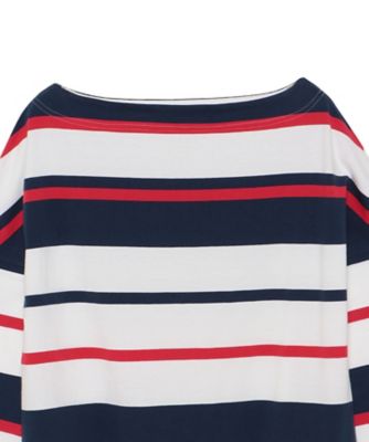 カットソー　ＭＡＲＩＮＥ　ＢＯＲＤＥＲ　ＢＯＡＴ　ＮＥＣＫ　Ｌ／Ｓ　ＴＥＥ　ＭＢ２５１ー７００２