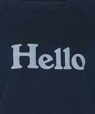 スウェット　ＨＥＬＬＯ　ＳＷＥＡＴ　Ｌ／Ｓ　ＵＲＡＫＥ　ＤＹＥＤ　ＭＢ２５１－７７０１