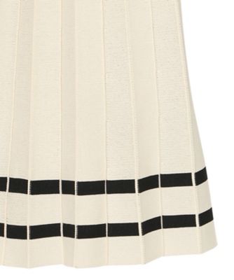 スカート　ＢＩーＣＯＬＯＲ　ＰＬＥＡＴＥＤ　ＳＫ　ＭＢ２５１ー８０１８