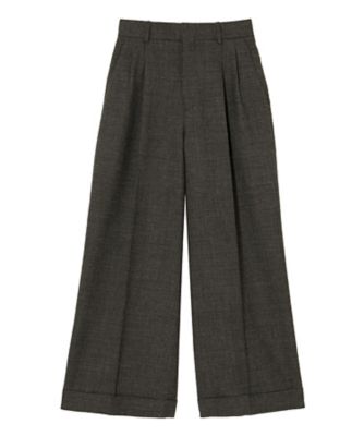 ＜MADISONBLUE (Women)＞ＷＩＤＥ　ＴＵＣＫ　ＰＴ　ＷＯＯＬ　ＭＢ２５４ー３００９