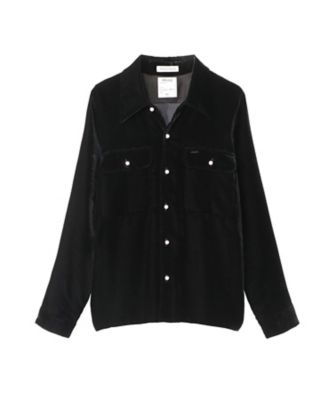 MADISONBLUE (Women)/マディソンブルー MADAME WORK SH VELVET MB254ー5020 BLACK トップス【三越伊勢丹/公式】