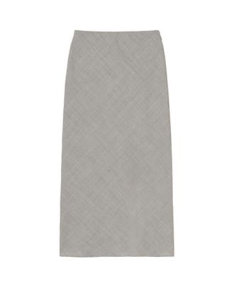 MADISONBLUE (Women)/マディソンブルー VIAS SK W/PE MB254ー6012 LT.GRAY ロングスカート【三越伊勢丹/公式】