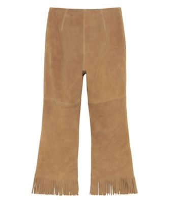 FRINGE PANTS SUEDE MB261ー3008