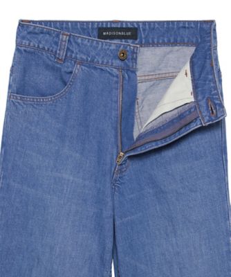 BAGGY FLARE PANTS DENIM MB261ー3012