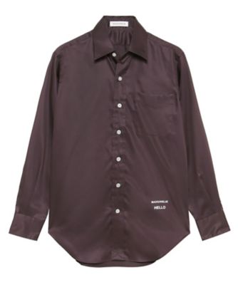 TRANE L／S SHIRT SATIN MB261ー5006