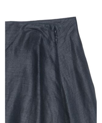 MIーMOLLET FLARE SKIRT LINEN MB261ー