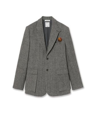 TWIST WOOL GAUZE ｜ テーラードジャケット