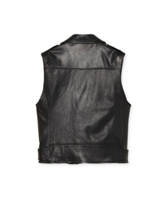 RIDERS VEST LEATHER MB264ー1013