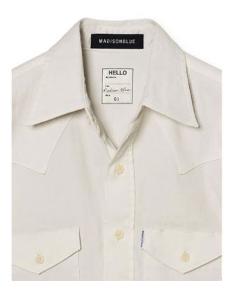 WESTERN SH PIQUE MB264ー5001 | MADISONBLUE