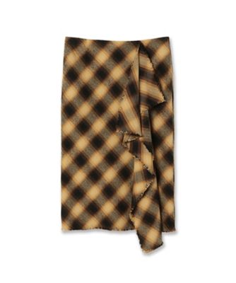 CASCADE SKIRT CHECK MB264ー6008