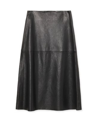 A LINE SKIRT LEATHER MB264ー6013