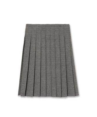 PLEATED WRAP SK HERRINGBONE MB264ー