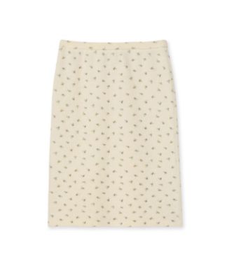 FLOWER PRINT AーLINE SKIRT MB264ー