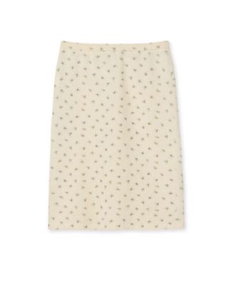 FLOWER PRINT AーLINE SKIRT MB264ー