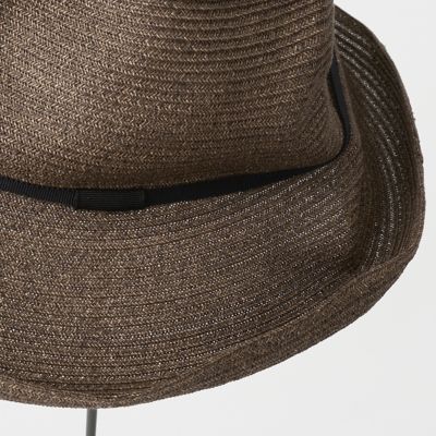 マチュアーハ　11cmブリム　ミックス/ブラックリボン BOXED HAT 11cmブリム グログランリボン MBOXー