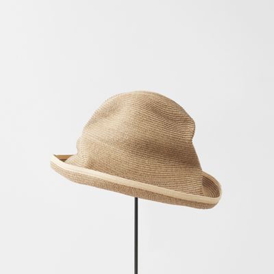 ＢＯＸＥＤ ＨＡＴ １１ｃｍブリム スイッチ カラーライン エッジ 